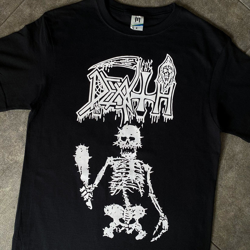 KATUN D*ATH MERCH เสื้อยืด - HOW WE D*E ARTWORK BAND TSHIRT PREMIUM ROUND COLLAR COTTON T-SHIRT BAND MERCH BUILDUP