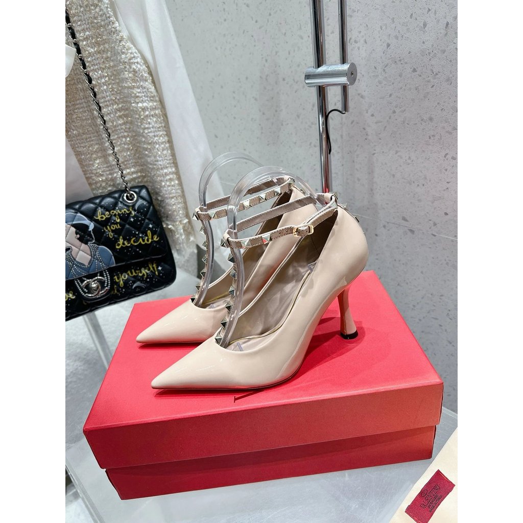 2025.1.7-9cm Heel Valentino Valentino รองเท้า/รองเท้าส้นสูง