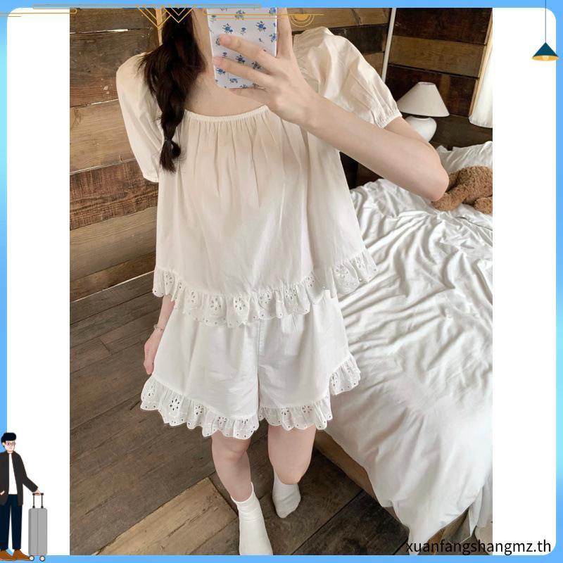 NOMADE.& พร้อมส่ง Palette Blouse {เสื้อแขนตุ๊กตาลายทาง}