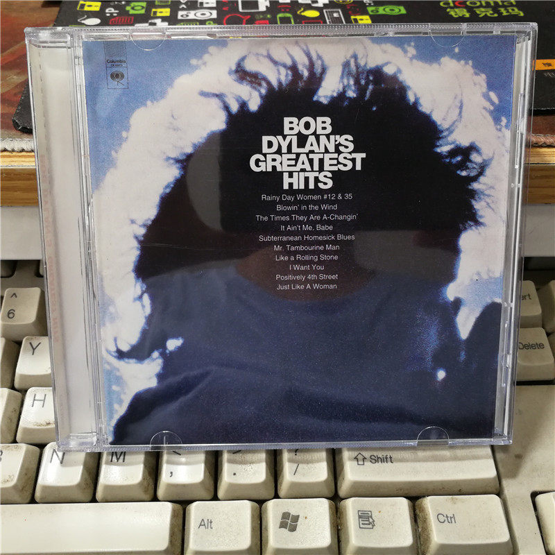 V14085:Bob Dylan Bob Dylans Greatest Hits Hooding ของแท้