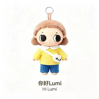POPMART Nyota Little Instant Series จี้ตุ๊กตาไวนิลกล่องลึกลับของขวัญเล่นอินเทรนด์
