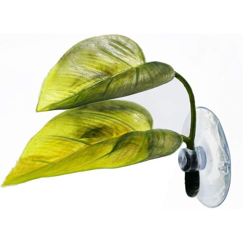 3 แพ็ค Betta Fish Hammock Plant Leaf Pad ปลาวางพื้น Breeding Resting เตียง NKDA