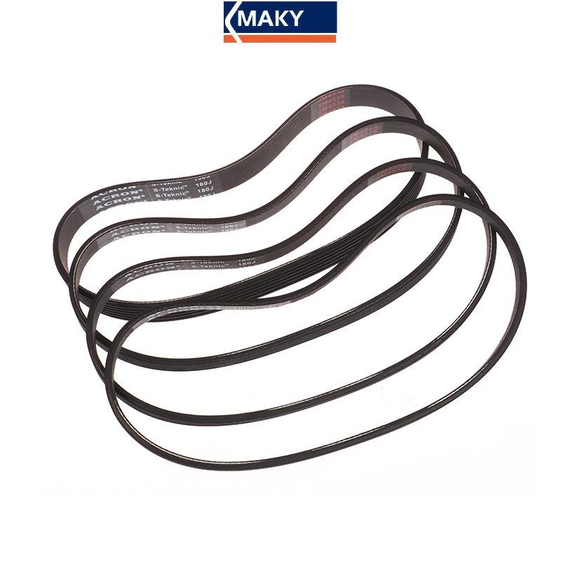 MAKY V-Belt PJ457 180J เข็มขัดยาง 3/4/5/6 ซี่โครงสําหรับ DIY RC มอเตอร์เกียร์เข็มขัด DIY รุ่นมอเตอร์