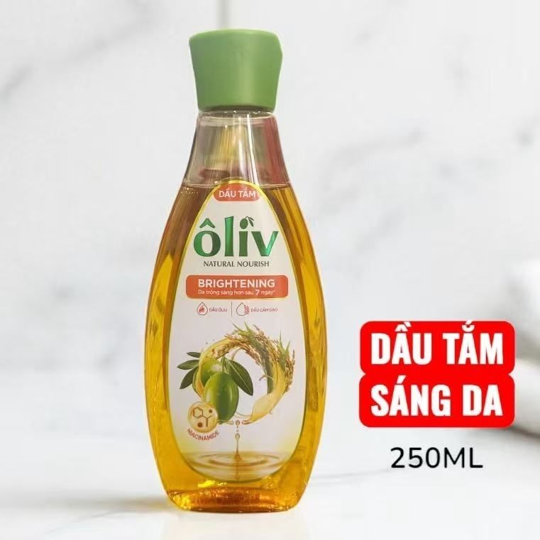 เวียดนามนําเข้า Body Wash Original oliv Olive Oil Body Wash โปร่งใส Moisturizing Fresh 250ml/5.71