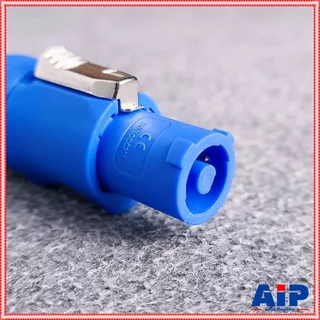 1ตัว เพาเวอร์ครอน CONNEX PM-03 POWER CON สีฟ้า ACตัวผู้ ปลั๊กไฟตัวผู้ ปลั๊กตัวผู้ AC POWER PLUG A-type (power in) cab...