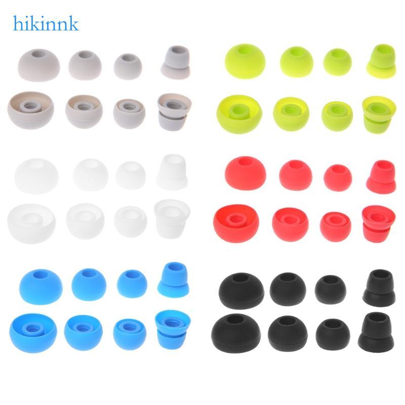 HIKI สีดําสีขาวสีเขียวสีแดงปลั๊กอุดหูชนิดใส่ในหู Anti-Drop หูเคล็ดลับสําหรับ Powerbeats 2 3 หูฟังอะไหล่ซ่อม