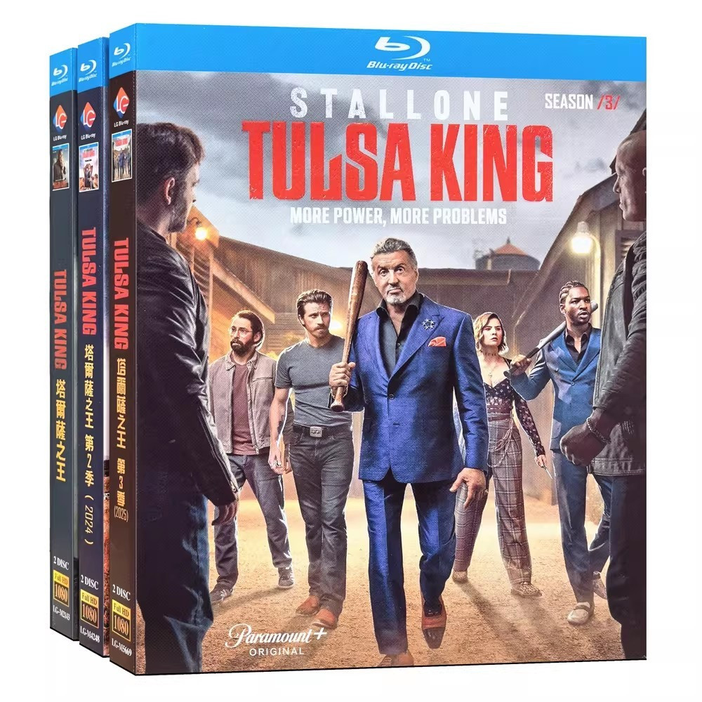 แผ่นบลูเรย์ ละครอเมริกัน Tulsa King Season 1-3 (2022-2025) 6BD G01