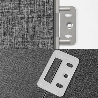 🛠️COD 100 ชิ้น แตนเลสแผงผนังหัวเข็มขัด คลิปล็อคไม้ระแนง WPC Wall Panel Connector เฟอร์นิเจอร์หัวเข็มขัด หัวเข็มขัด PVC