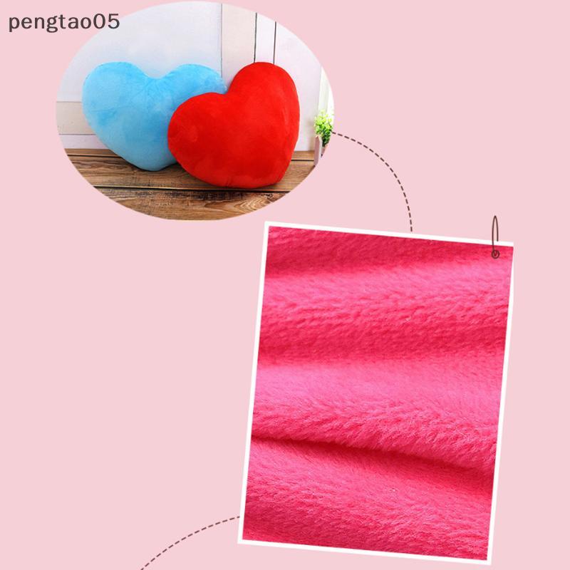 [pengtao05] หมอนตุ๊กตาหัวใจนุ่มน่ารัก 20 ซม.30 ซม.Fuzzy เบาะยัดไส้สําหรับของขวัญวันเกิดบ้านสําหรับสา