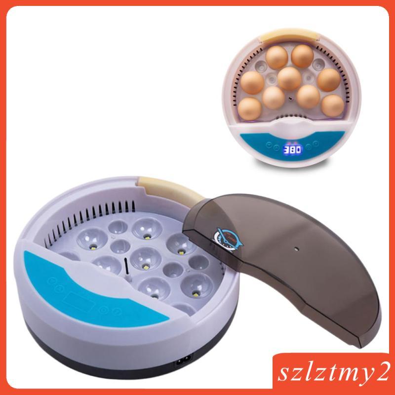 [Szlztmy2] ไก่ดิจิตอล 9Eggs Hatching Incubator US Plug สําหรับฟาร์มนกไก่