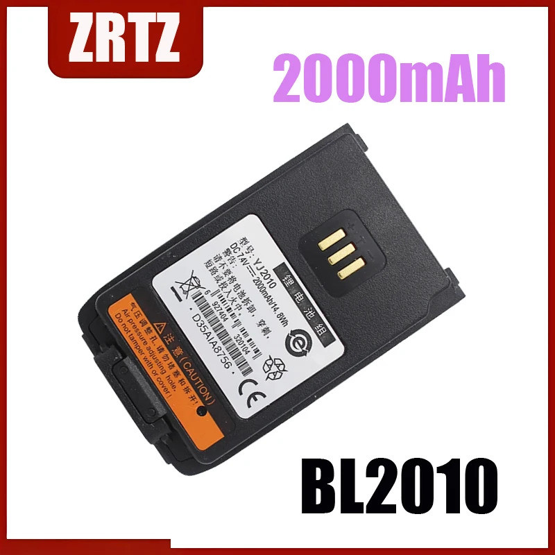 ทนทาน BL2010 BL1502 BL1504 2000mAh แบตเตอรี่วิทยุสองทางสําหรับ Hytera UL913 PD682G PD562 PD502