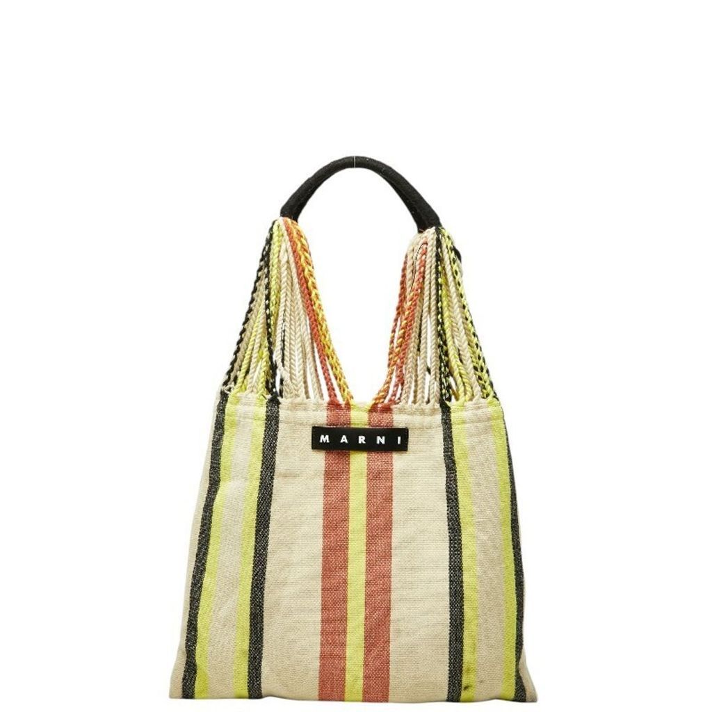 Marni Tote Bag Purse Canvas Used