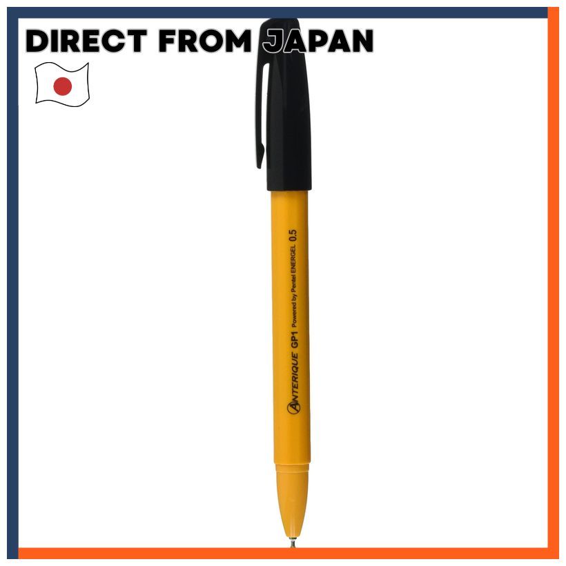 Anterique Gel Ink Ball Pen Black GP1-5D