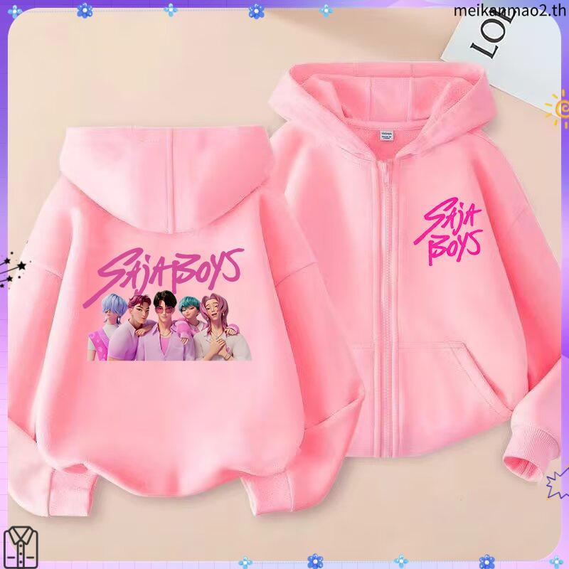 Kpop Demon hunter Hunttrix - K-Pop Demon Hunters Zipper Jacket Anime Huntrix Jacket