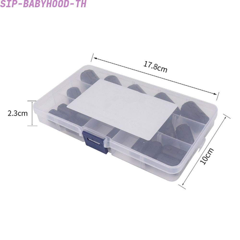 Clip-on Ferrite EMI/RFI Filtering คลิปแบบใช้ซ้ําได้การกระแทกความถี่กว้าง