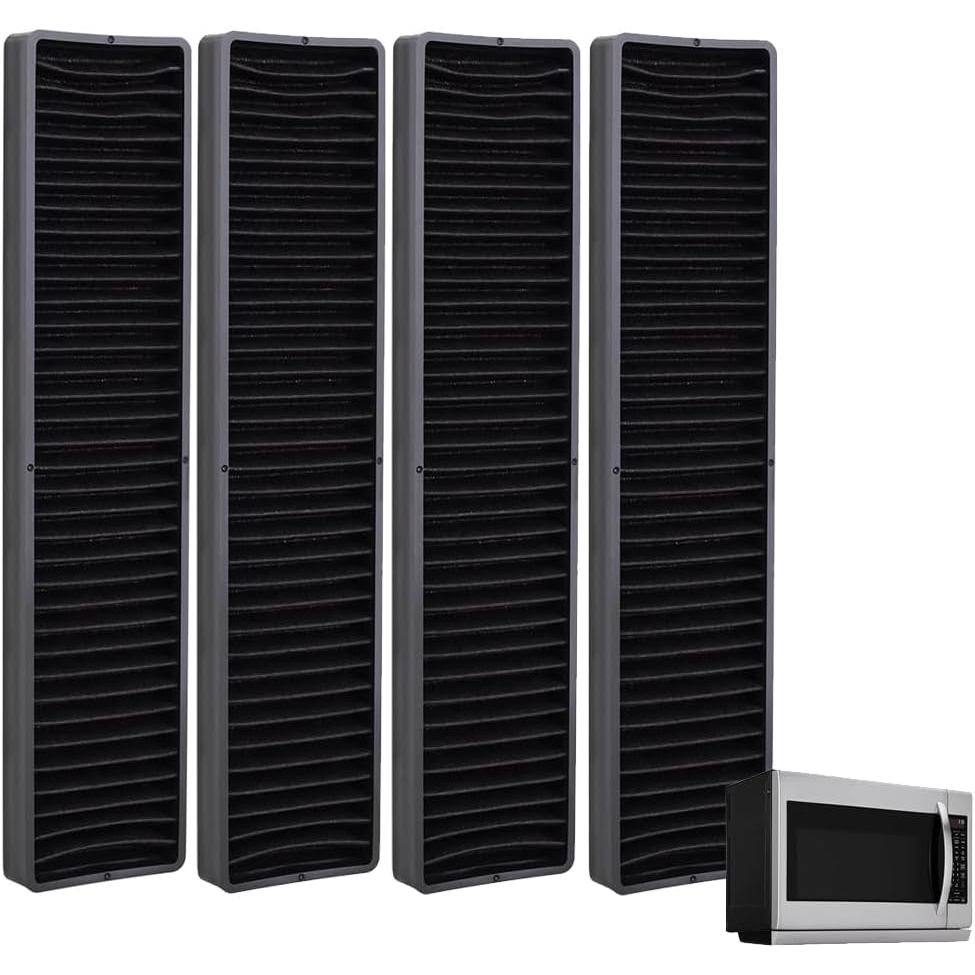 5230W1A003A ตัวกรองถ่านไมโครเวฟ Replacment: ใช้งานร่วมกับ LG GE Kenmore ไมโครเวฟ Charcoal Air Filter