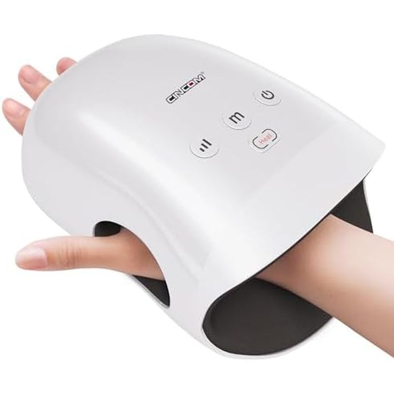 CINCOM เครื่องนวดมือด้วยความร้อน & การบีบอัดเครื่องนวดมือชาร์จไร้สายสําหรับโรคข้ออักเสบ & การบรรเทาอ