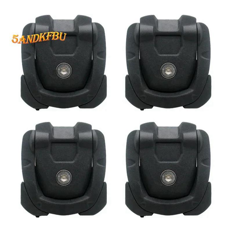 4PCS รถ Trunk Hooks Organizer ด้านหลัง Cargo ติดตั้งกระเป๋าเดินทางสุทธิ Fixing Fastener