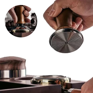 【จัดส่งด่วน】TAMPER 51/58MM แทปม์เปอร์กาแฟ ตั้งแรงกดได้ 25-35 ปอนด์ ท้องเรียบ เปลี่ยนท้องลายอื่น