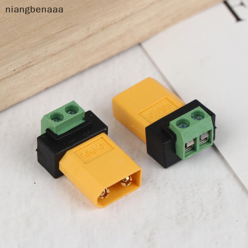 (niangbenaaa) XT60 ชายหญิง 2Pin Terminal Adapter Solderless ชาร์จสําหรับ UAV Balance Charger แผงพลังงานแสงอาทิตย์รุ่นอุปกรณ์ใหม่ ราคา ถูกที่สุด ดีลบีเคเค แกลเลอรีภาพที่ 4
