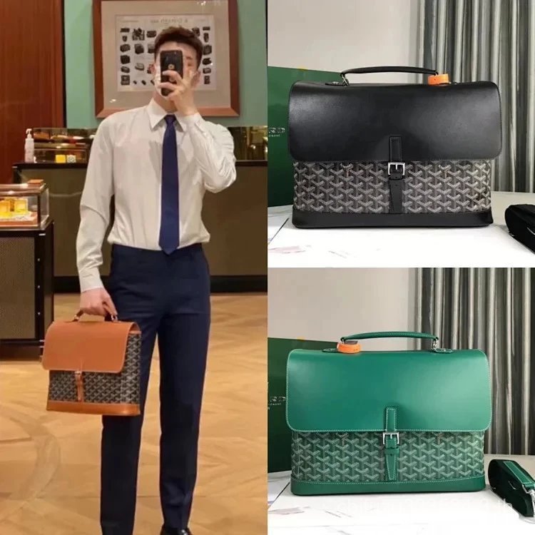 Goyard Citadin Messenger กระเป๋าเอกสารสำหรับผู้ชาย สามารถสะพายได้ ใช้ได้ทั้งงานประจำและการเดินทาง