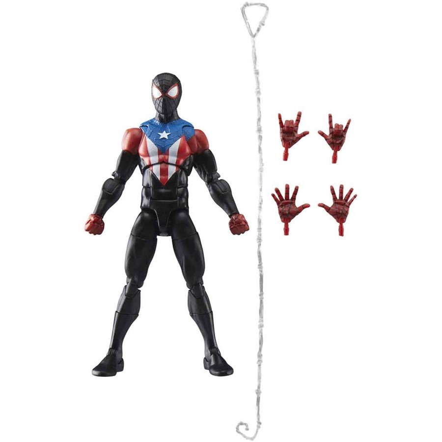 Spider-Man 2 Miles Morales Boricua Suit Action Figure (#45594)