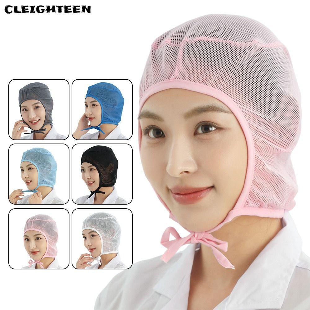 หมวกป้องกันฝุ่น CLEIGHTEEN ตาข่ายระบายอากาศ ออกแบบมาเพื่องานในโรงงานและสถานที่ผลิตอาหาร