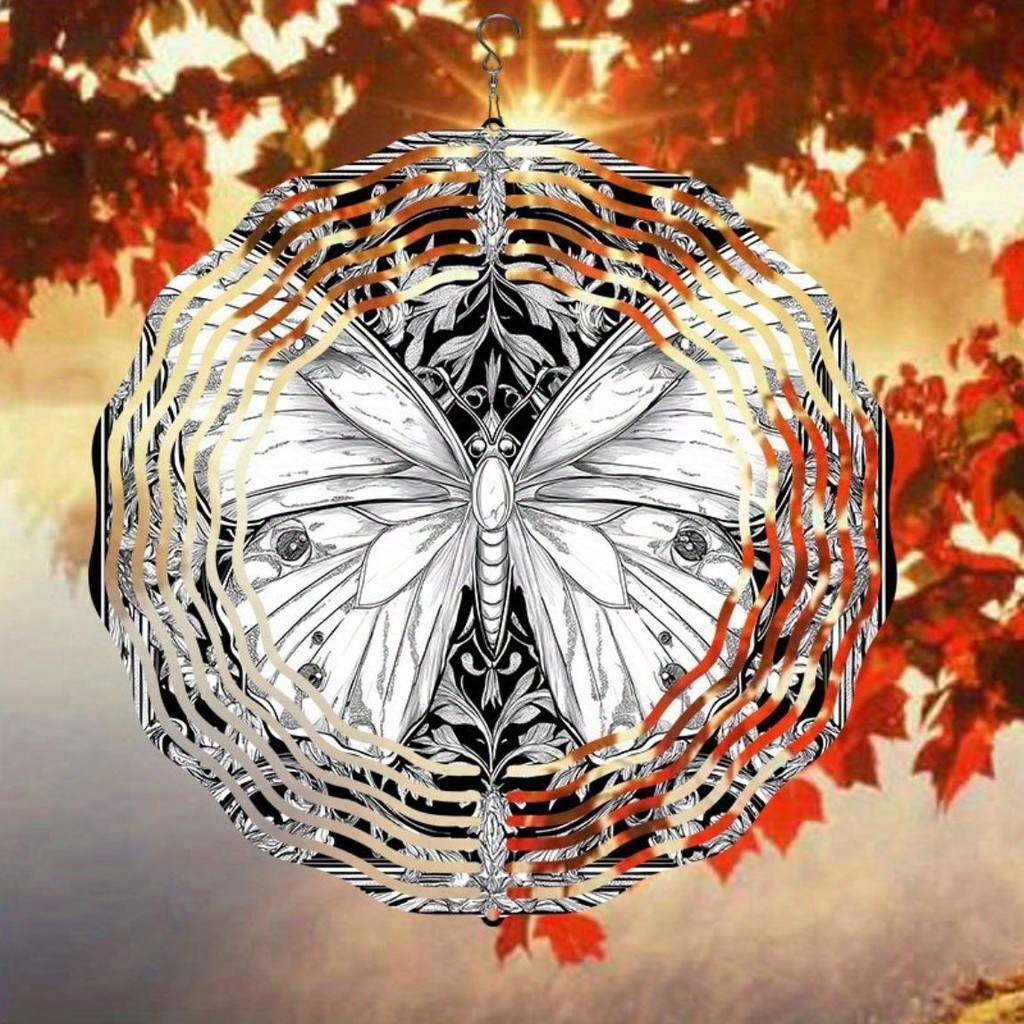 3D Metal Wall Art สีดําสีขาวมือวาดติดตั้งง่ายไม่จําเป็นต้องใช้ไฟฟ้า, ขอบคุณ
