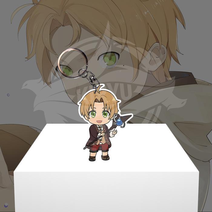 Gantungan Kunci Anime - Mushouku Tensei - Rudeus Greyrat - Ganci Akrillik - พวงกุญแจอะคริลิค - Rudeu