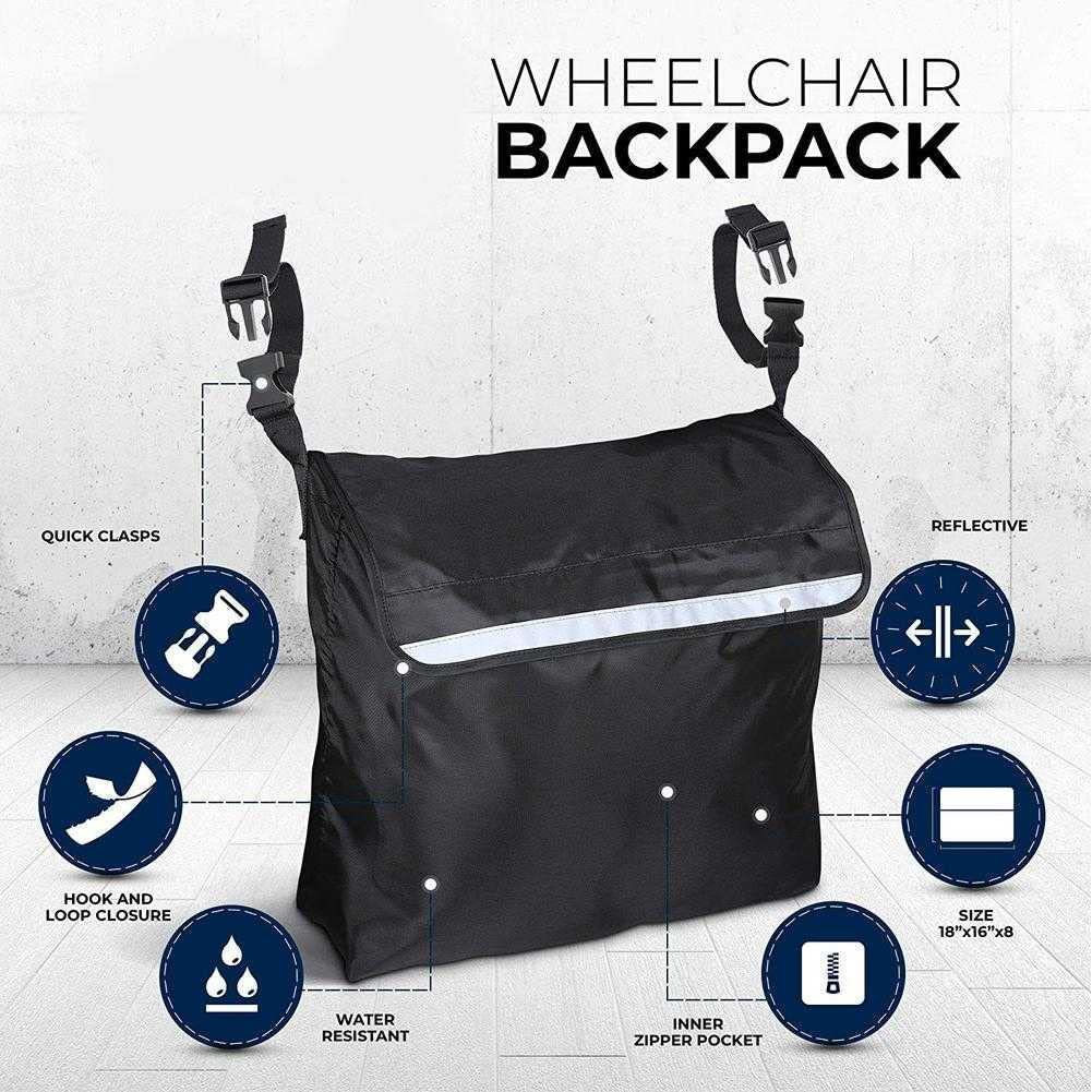 Outdoor Trolley Back Storage Bag รถเข็นไฟฟ้า มอเตอร์ไซค์ ฯลฯ Back Bag Accessory Bag Storage Bag [xse