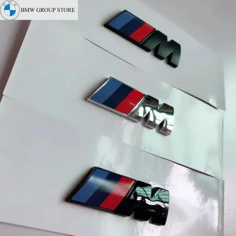 BMW GROUP 3D ABS M สติกเกอร์โลโก้สําหรับ BMW M Power E39 E46 F30 Z4 E81 E90 E92 E93 F30 E60 E61 F07 