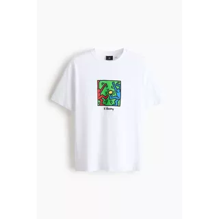 H&M(เอชแอนด์เอ็ม) เสื้อยืดทรงหลวม (Loose Fit T-shirt) ผู้ชาย 0972640_25