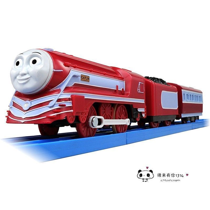 รถไฟไฟฟ้า Annie และ Pleasure Road และ Crabel Gordon Track ชุดของเล่น Tomei Calories Thomas