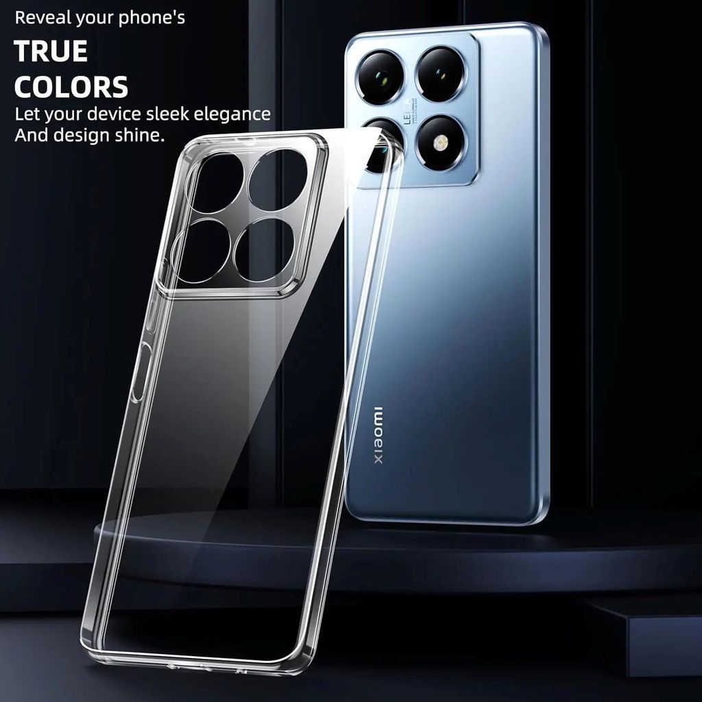 CASE XIAOMI MI 15 / 15T 15T PRO / 14 / 14T 14T PRO / 13 / 13T 13T PRO SOFT CASE CLEAR ULTRATHIN JELL