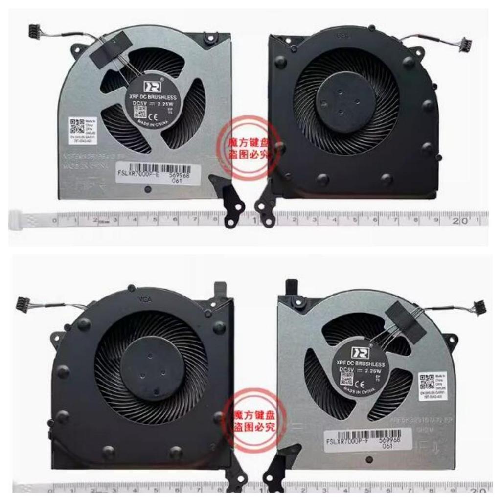 พัดลมระบายความร้อน CPU และ GPU 5V สําหรับ Lenovo Legion Y550-15 Y7000P-2020 R7000P-2020