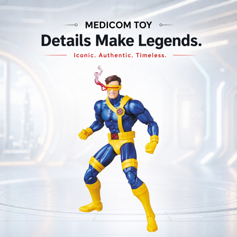 MAFEX No.099 X-MEN Cyclops Comic Version 160mm Painted Action Figure