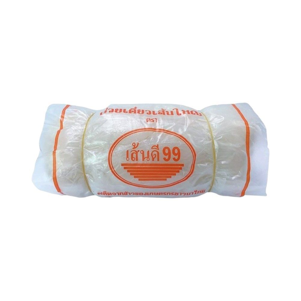 [สินค้าส่งด่วน] เส้นดี 99 ก๋วยเตี๋ยวเส้นใหญ่ชนิดแผ่น 1000 กรัม SENDEE99 BIG NOODLE LARGE SHEET 1000 G