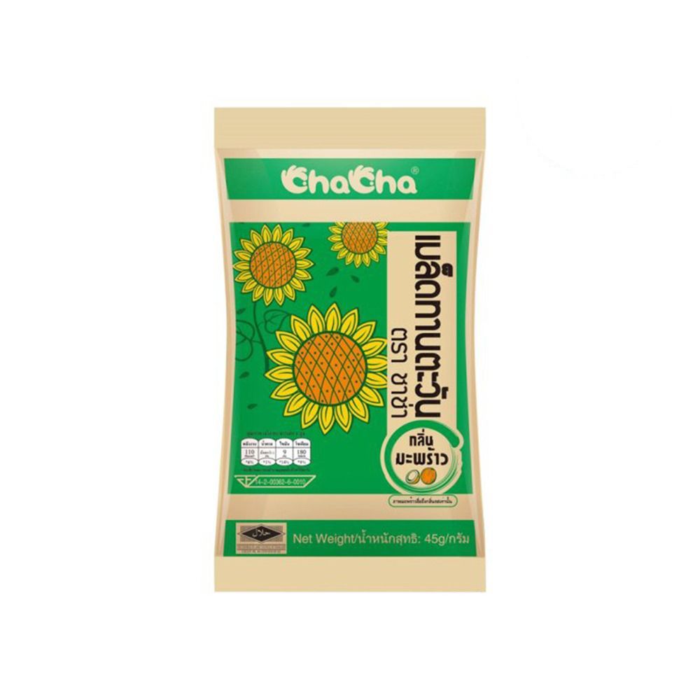 [สินค้าส่งด่วน] ชาช่าเมล็ดทานตะวัน รสมะพร้าว 95 กรัม CHA CHA SUNFLOWER SEEDS COCONUT FLA 95G