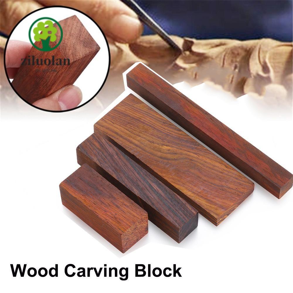 ZILUOLAN Wood Block diy craft วัสดุไม้แกะสลักเครื่องมือ