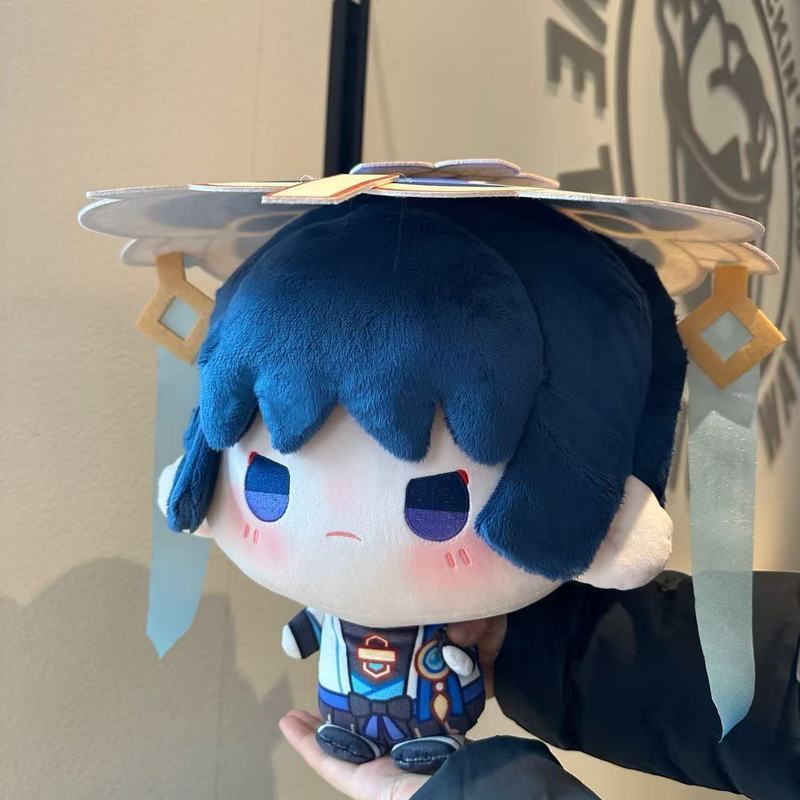 Genshin Impact Cotton Doll 30cm Scaramouche Big Head Nui Nui Kawaii Anime Plush Birthday