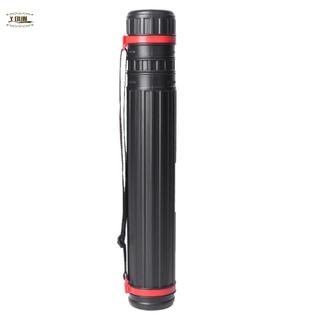 IVEYOUNG Art Storage Tube Box, with Shoulder Straps Adjustable Painting กระบอก, Portable Scalable Plastic Poster Tube Tube