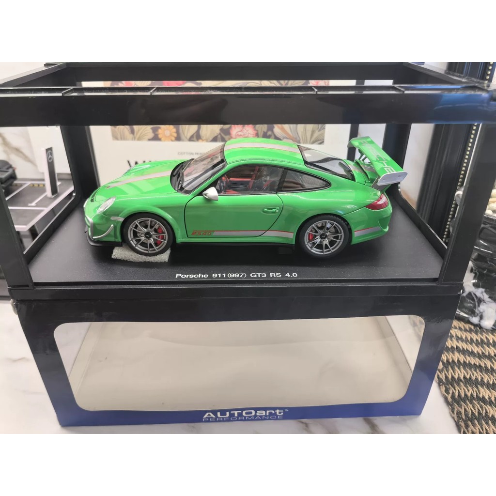 [สต๊อกพร้อม ติดต่อหากคุณมีคําถามใดๆ] AUTOart 1: 18 Porsche 911 (997) GT3 RS