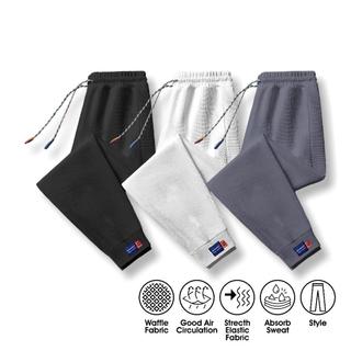 Celana Pria Peregangan Celana Panjang Elastis Celana Olahraga Celana Panjang Jogger Sport