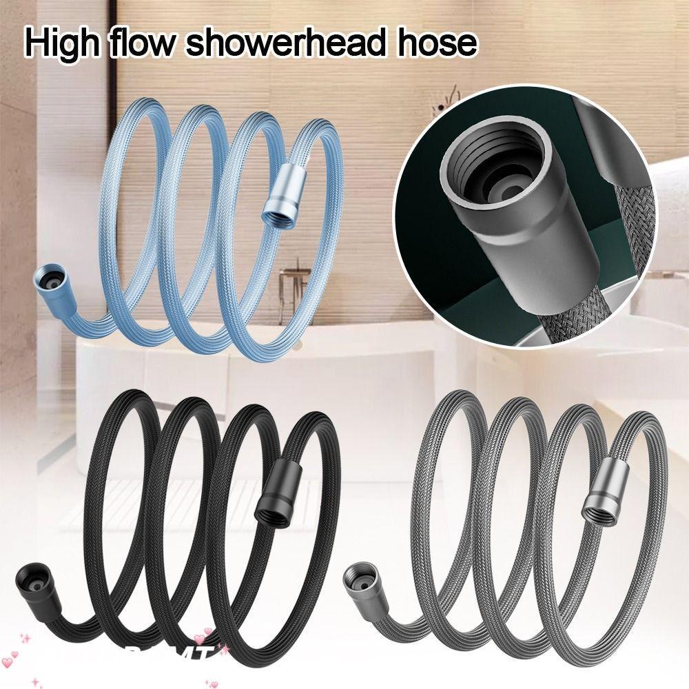 AULORAMT สายฝักบัวมือถือ, GI/2 Universal Interface Shower Tube, ยืดหยุ่น 1.5/2 เมตร Anti Winding Bat