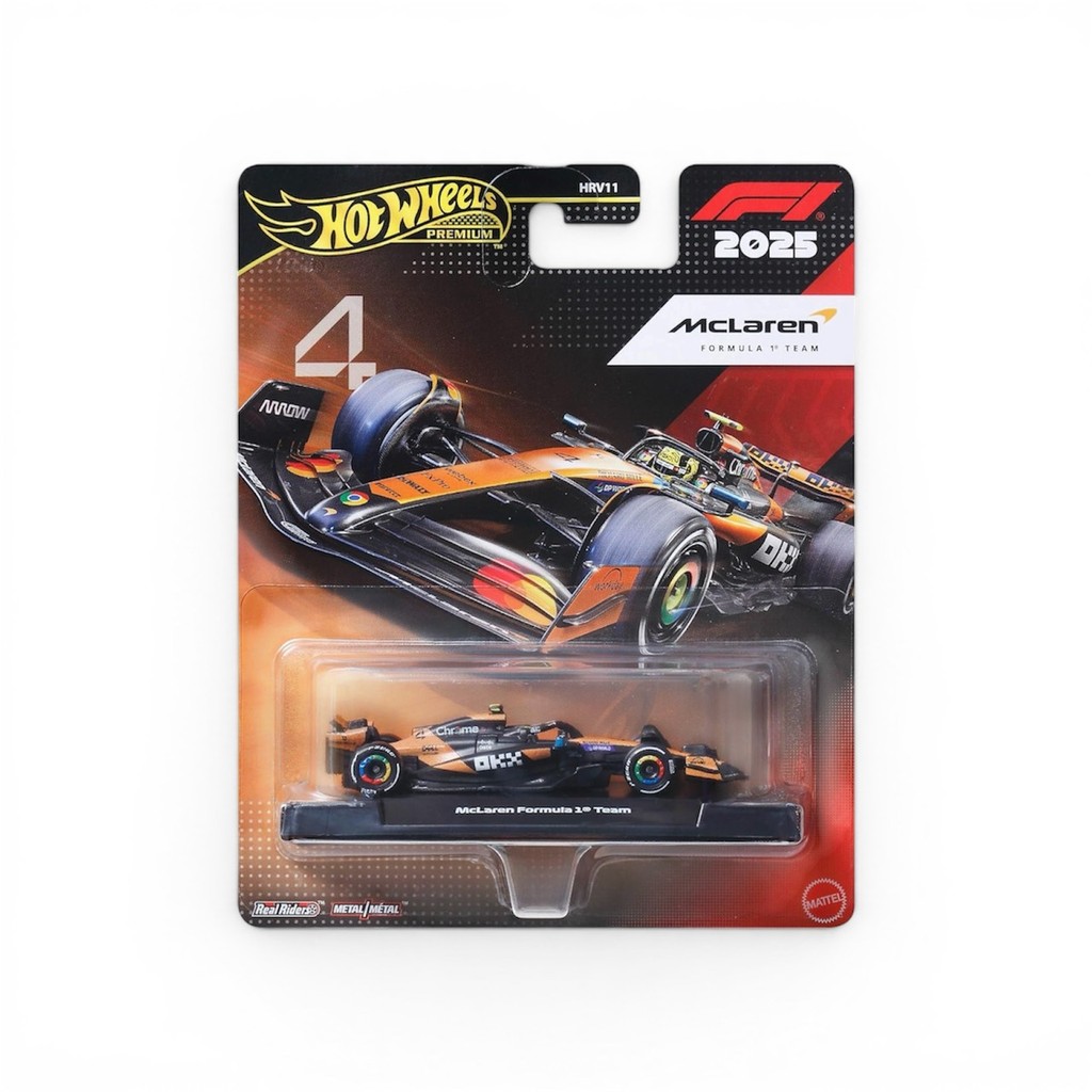Hot Wheels Premium Formula 1 No.4 McLaren Formula 1 Team JKD88