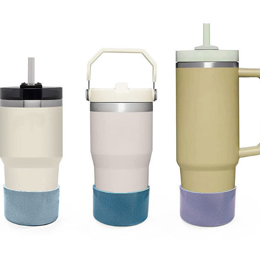 Stanley Thermos Cup Thermos Cup Holder Transparent Water Cup Holder Silicone Water Cup Holder Ice Ma