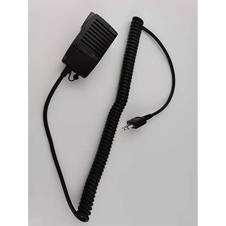 เหมาะสําหรับ ICOM ICOM V8/V82/V86/F26/V80 Walkie-Talkie ไหล่ไมโครโฟน HM-46 Walkie ไมโครโฟนมือไมโครโฟ