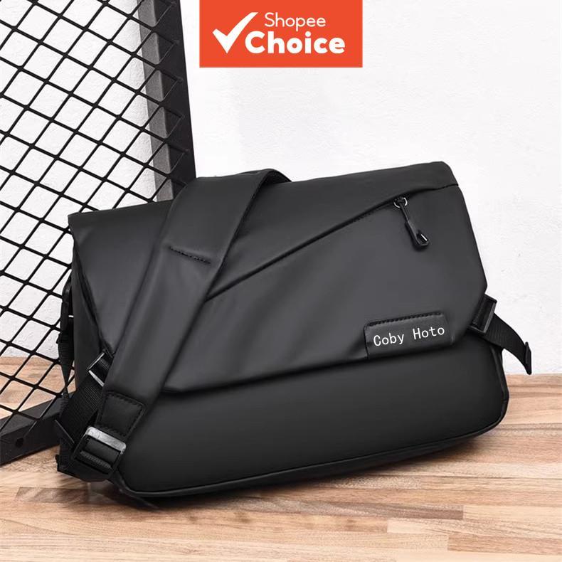 ผู้ชายขนาดใหญ่ความจุ Messenger Satchel แฟชั่นธุรกิจ Casual ไหล่ Crossbody Travel Commute กระเป๋า