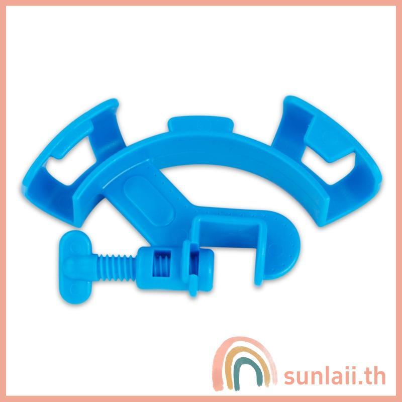 SUNLAII ที่ยึดสายยาง คลิปหนีบน้ําทนทาน แคลมป์หนีบพลาสติกแบบปรับได้