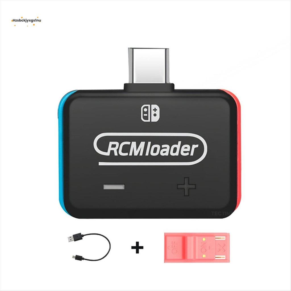 Hzsbckjyxgs1nuV5 RCM Loader Auto Clip Jig Tool Switch NS คอนโซลพร้อมสาย USB ในตัวโปรแกรมฉีดพลาสติกสีดํา 1 ชิ้น